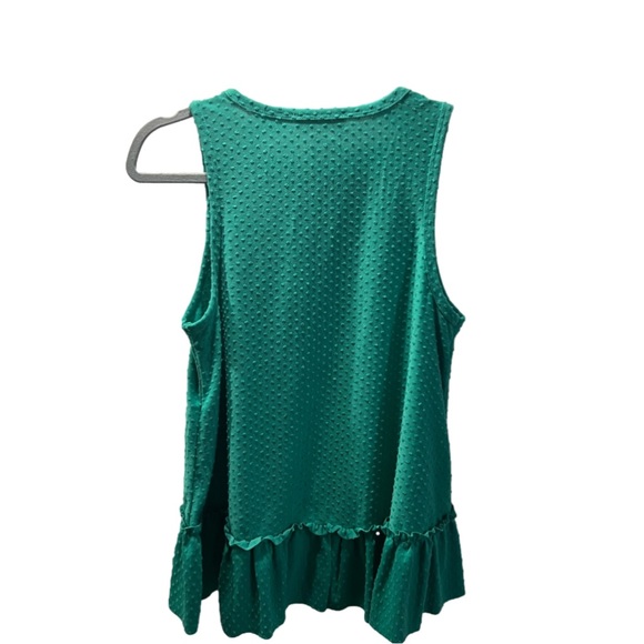 NWT New In|Green Tank Top|Size Small - Picture 2 of 6